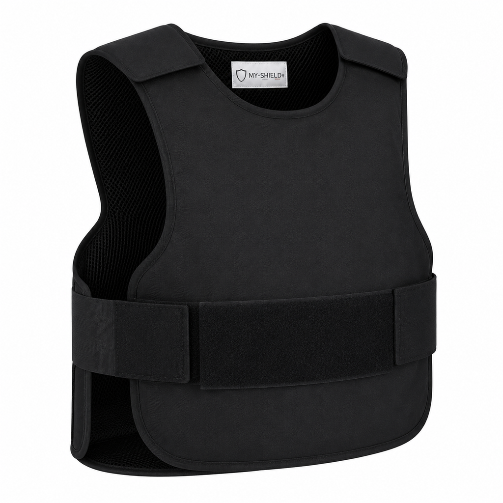 Gilet de protection, Apparent, Noir