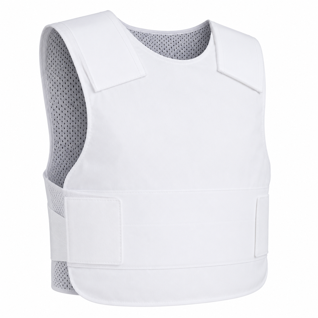 Gilet de protection, Ultra discret, Blanc